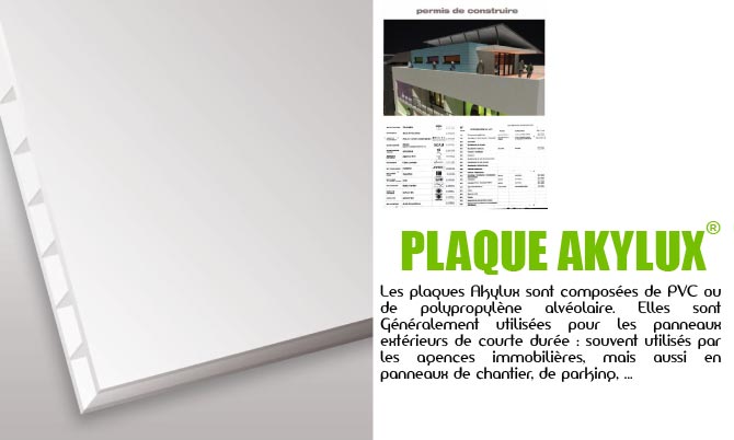 Plaques Akylux | Graphiste Impression Lyon Montpellier Grenoble Valence Saint-Etienne Annonay | Jus2Pom Studio